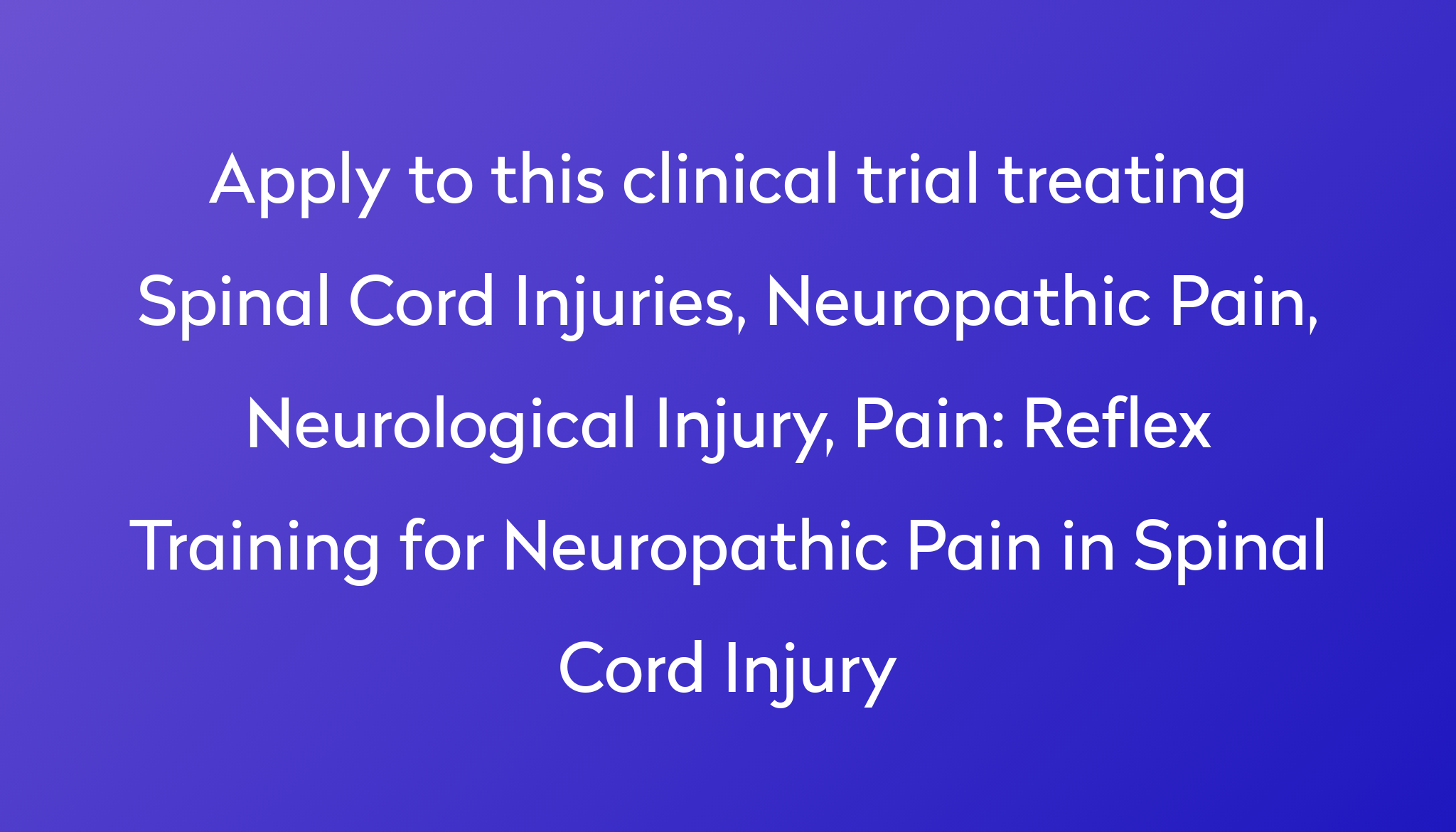 reflex-training-for-neuropathic-pain-in-spinal-cord-injury-clinical